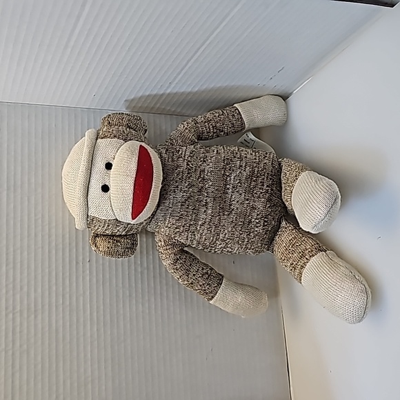 Kohls Cares 14" Sock Monkey plush - Picture 1 of 3